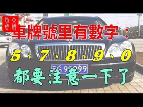 車牌尾數0|我剛買車想請問車牌尾數0是好還是不好